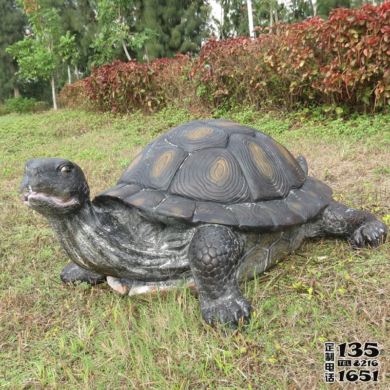 戶外草坪創意仿真動物玻璃鋼烏龜雕塑 戶外草坪創意仿真動物玻璃鋼烏龜雕塑