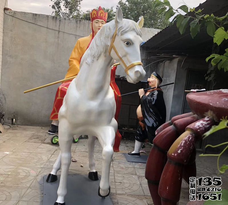 戶外景區玻璃鋼彩繪西游記人物雕塑 戶外景區玻璃鋼彩繪西游記人物雕塑